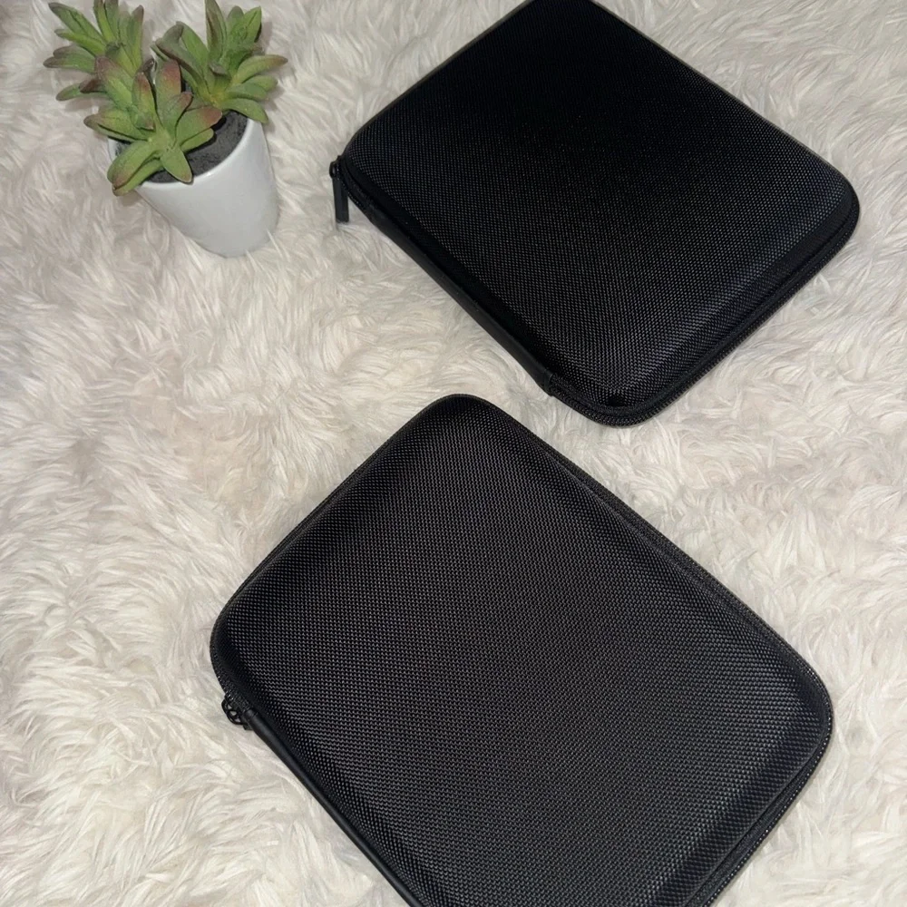 2 Black Carrying Cases